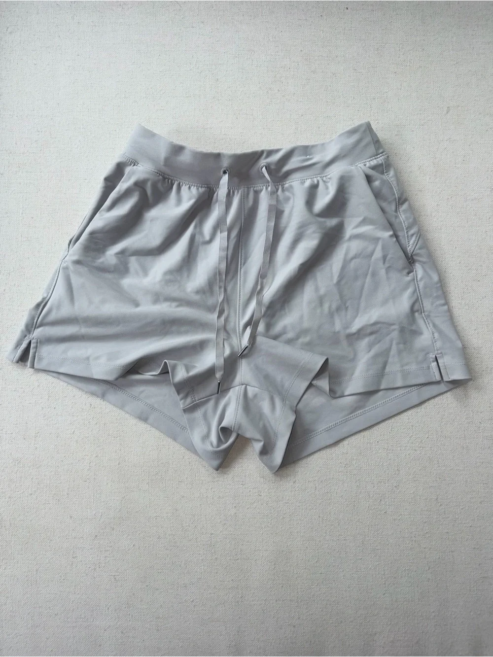 Old Navy Light Gray Women's Athletic Shorts